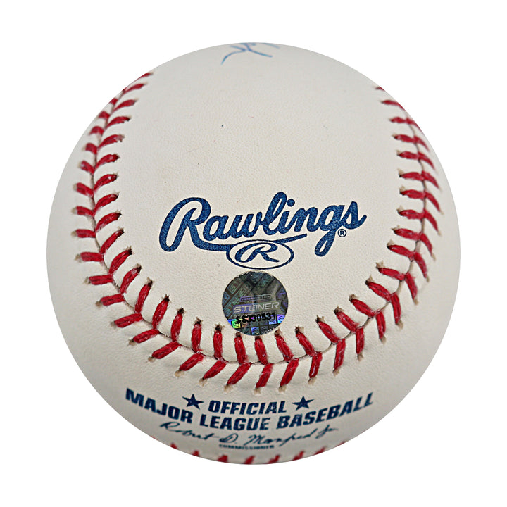 Aaron Boone New York Yankees Autographed OMLB Baseball Steiner Holo Only
