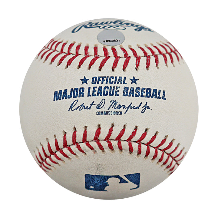 Aaron Boone New York Yankees Autographed OMLB Baseball Steiner Holo Only