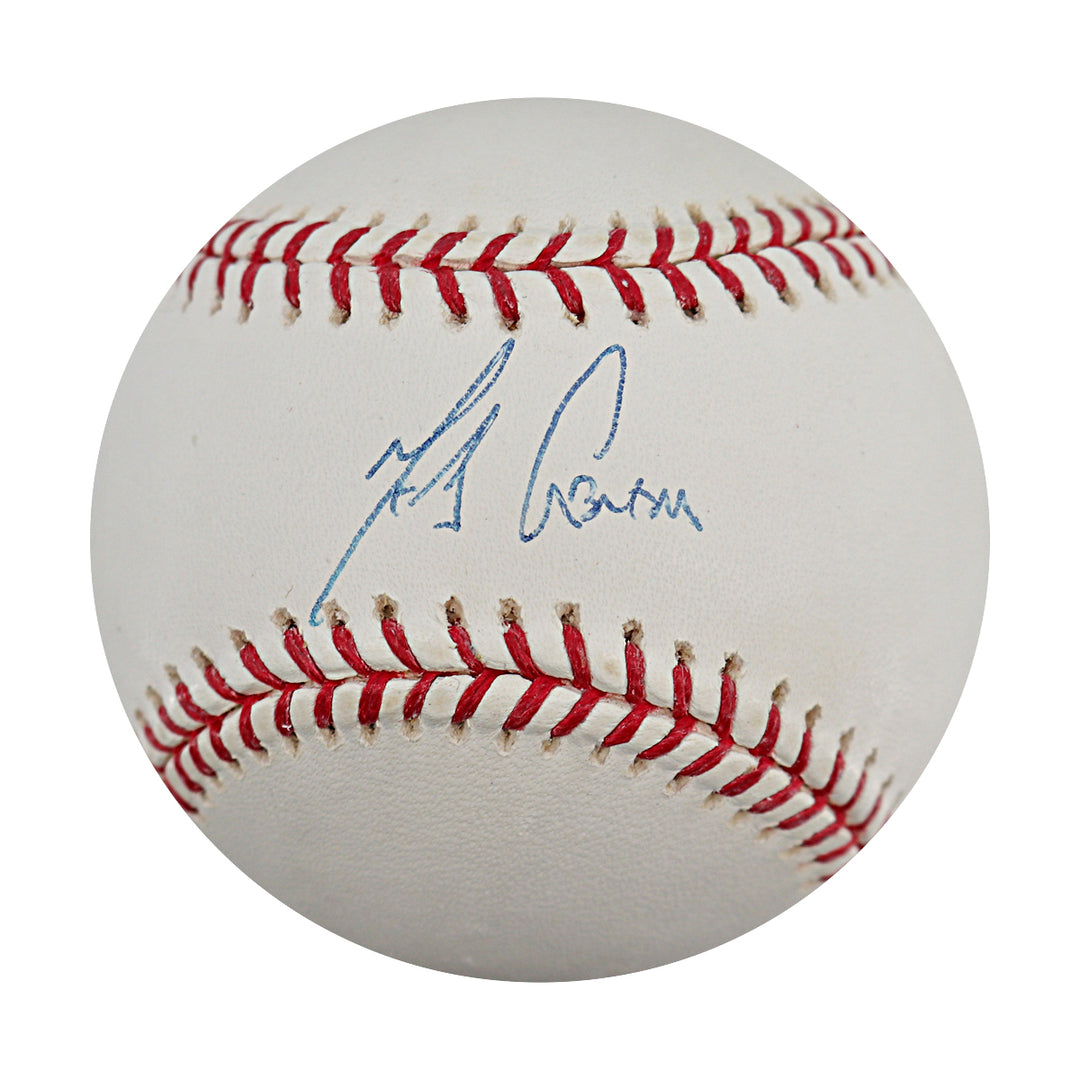 Melky Cabrera New York Yankees Autographed OMLB Baseball MLB / Steiner COA