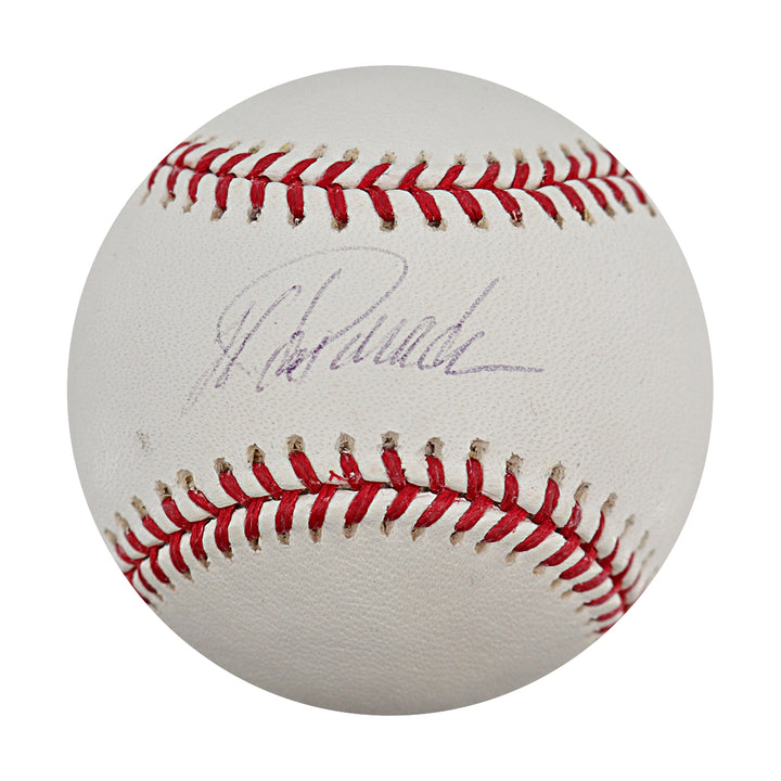 Jorge Posada New York Yankees Autographed OMLB Baseball Steiner COA