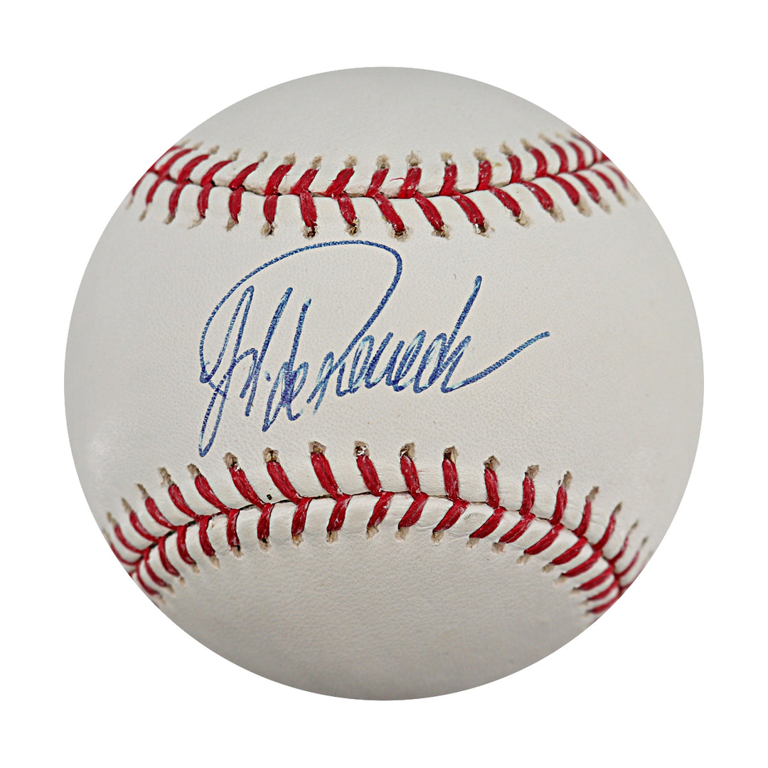 Jorge Posada New York Yankees Autographed OMLB Baseball MLB / Steiner COA