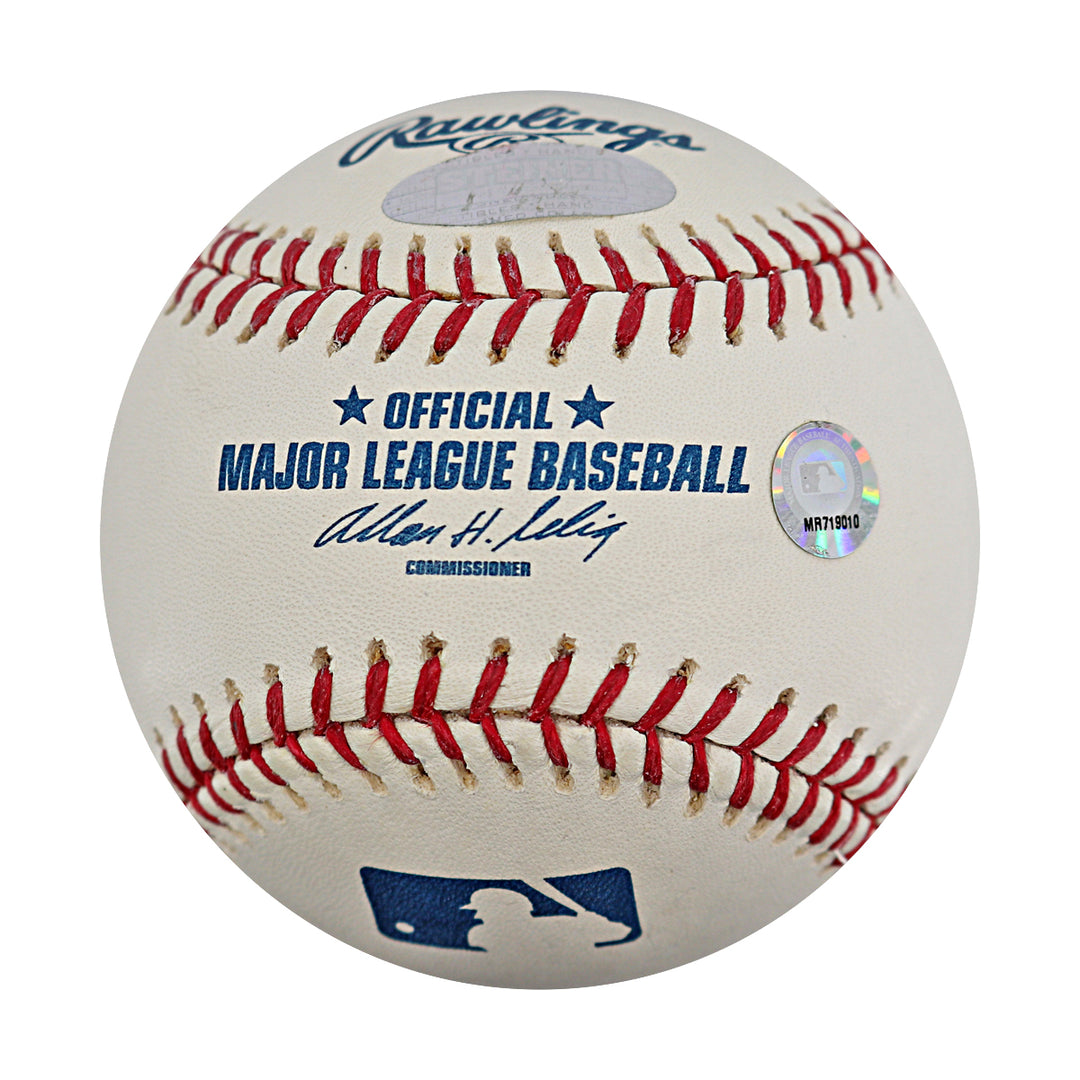 Jorge Posada New York Yankees Autographed OMLB Baseball MLB / Steiner COA