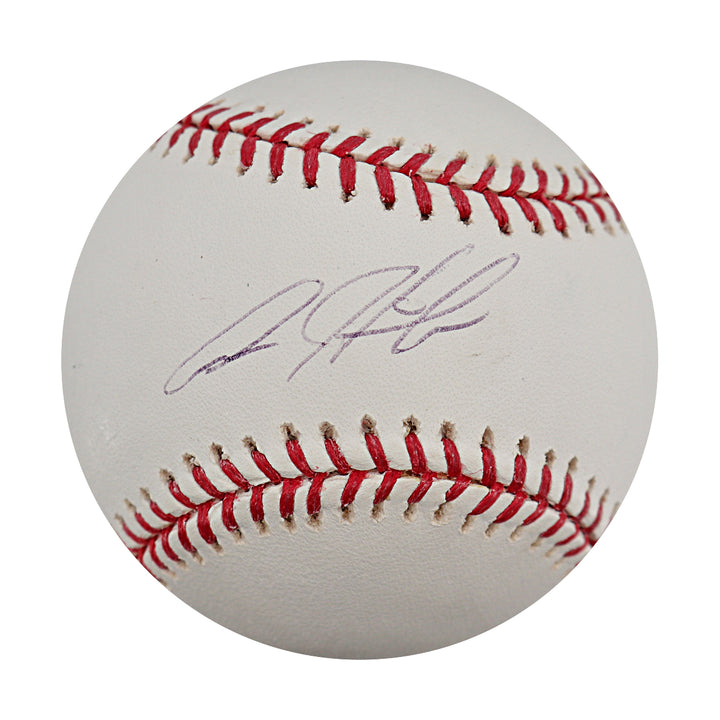 Aaron Heilman New York Mets Autographed OMLB Baseball Steiner COA