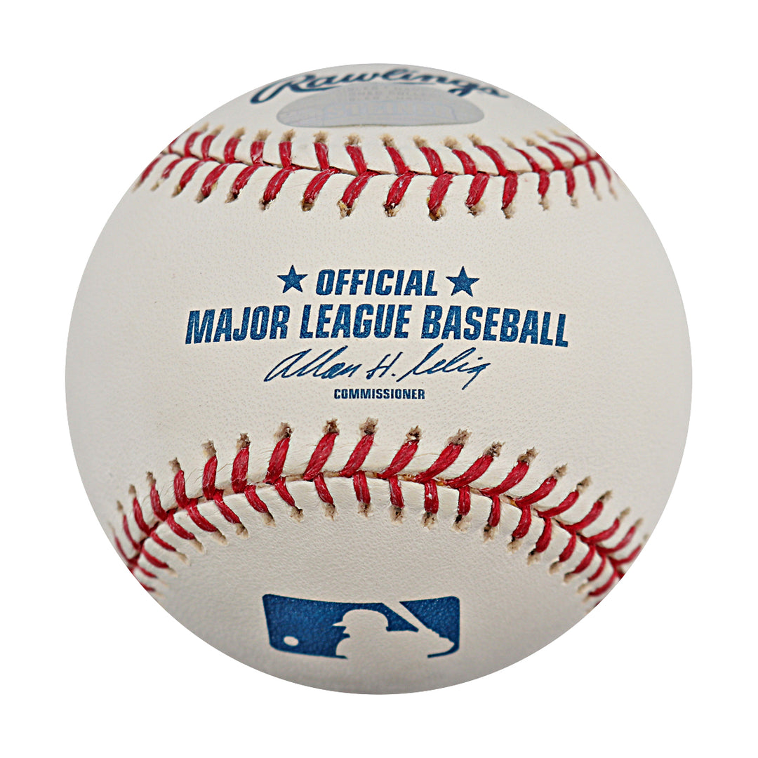 Aaron Heilman New York Mets Autographed OMLB Baseball Steiner COA