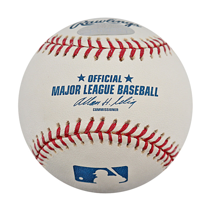 Aaron Heilman New York Mets Autographed OMLB Baseball Steiner COA