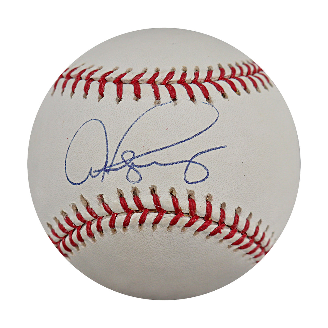 Alex Rodriguez Yankees Mariners Rangers Autographed OMLB Baseball Steiner COA