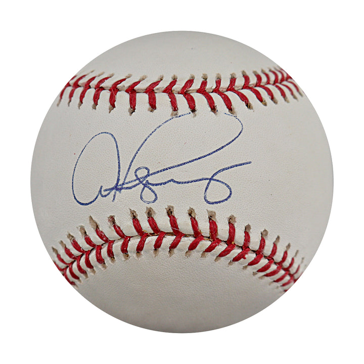 Alex Rodriguez Yankees Mariners Rangers Autographed OMLB Baseball Steiner COA