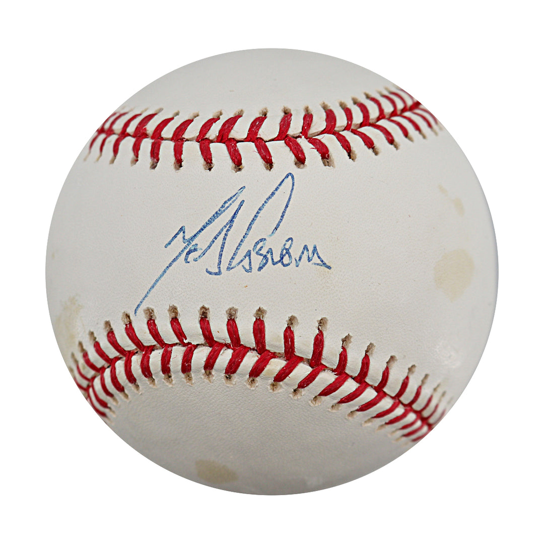 Melky Cabrera New York Yankees Autographed OMLB Baseball MLB / Steiner COA