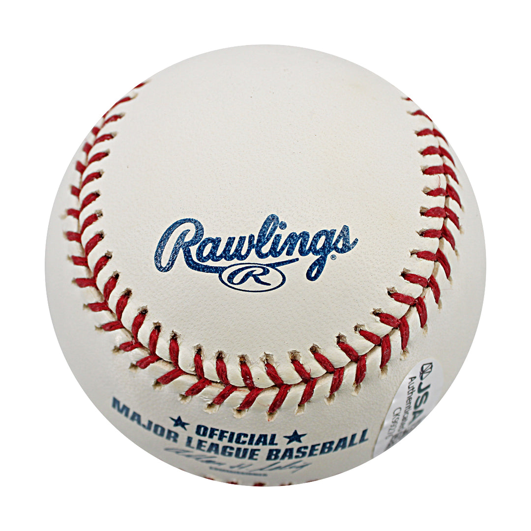 Don Mattingly New York Yankees Autographed OMLB Baseball JSA COA