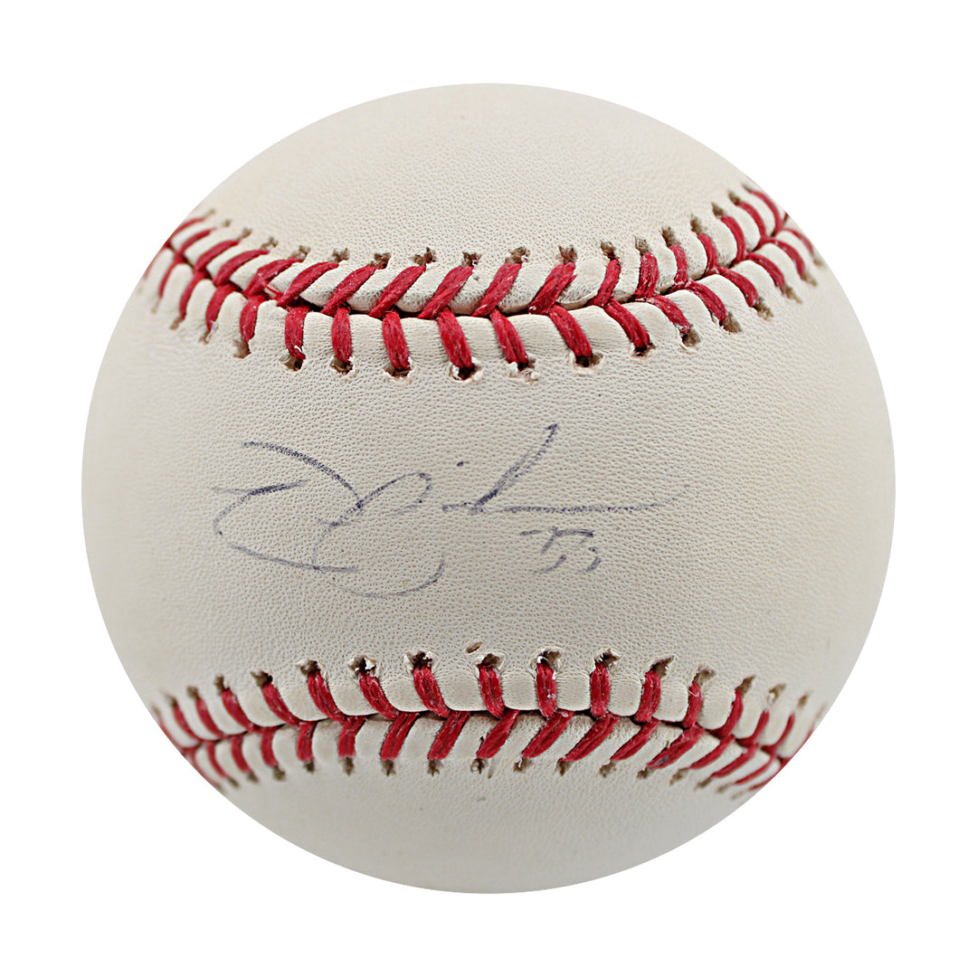 Nick Swisher New York Yankees Autographed OMLB Baseball JSA COA
