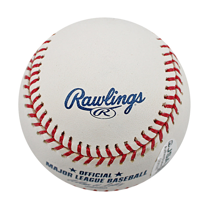 Jose Molina New York Yankees Autographed OMLB Baseball JSA COA