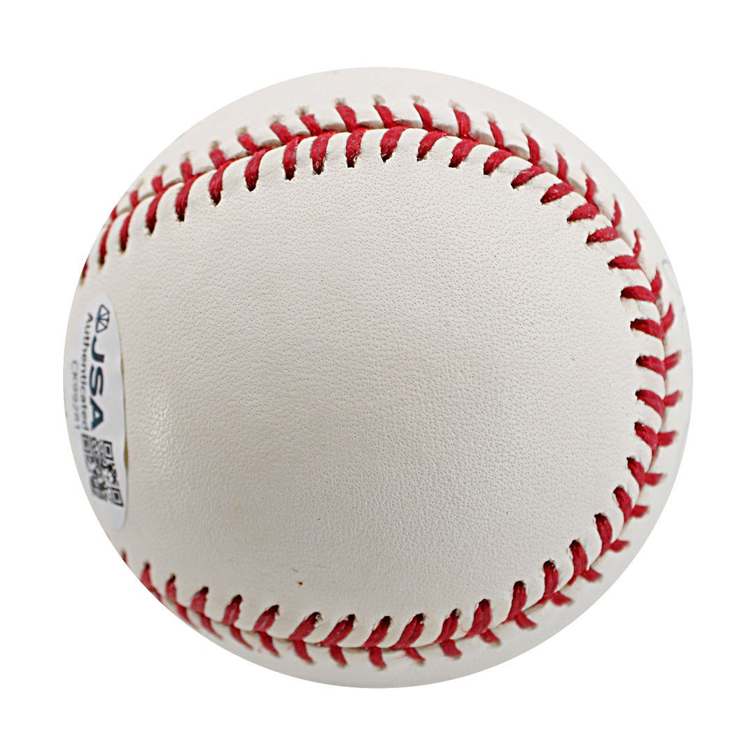 Chien Ming Wang New York Yankees Autographed OMLB Baseball JSA COA-3