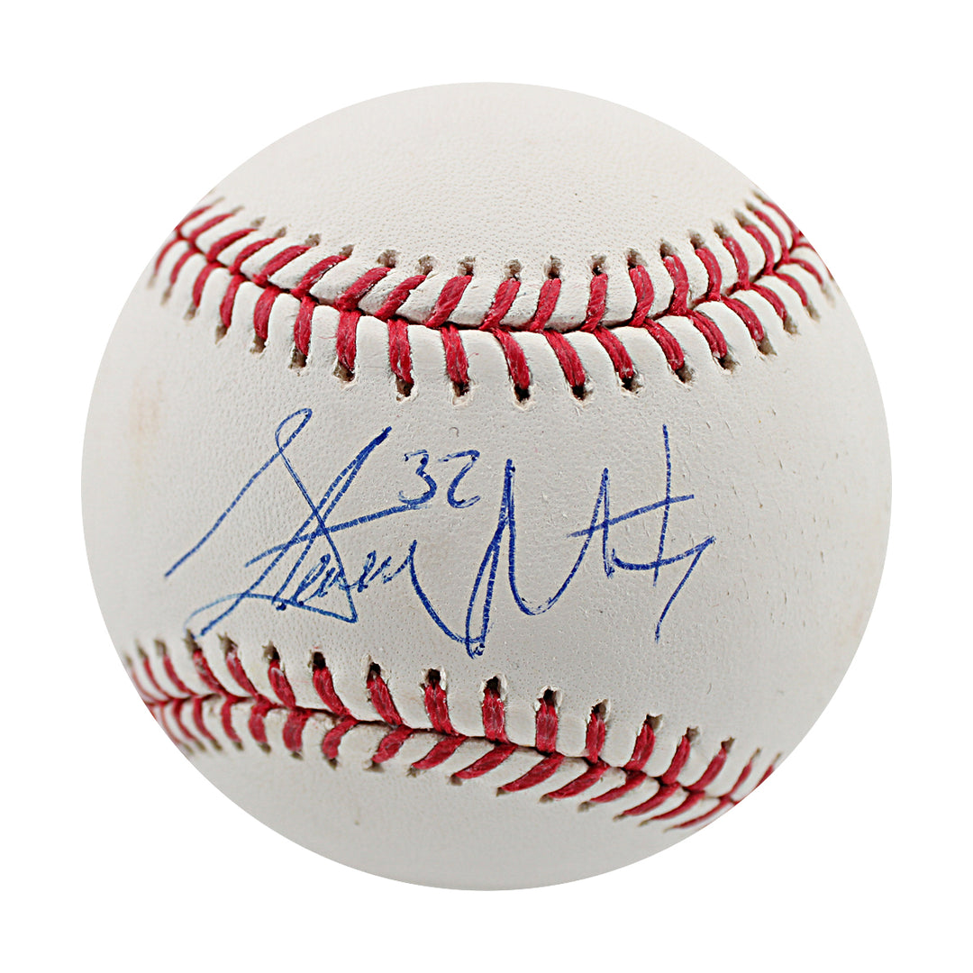 Steven Matz Mets Rays Autographed OMLB Baseball JSA COA