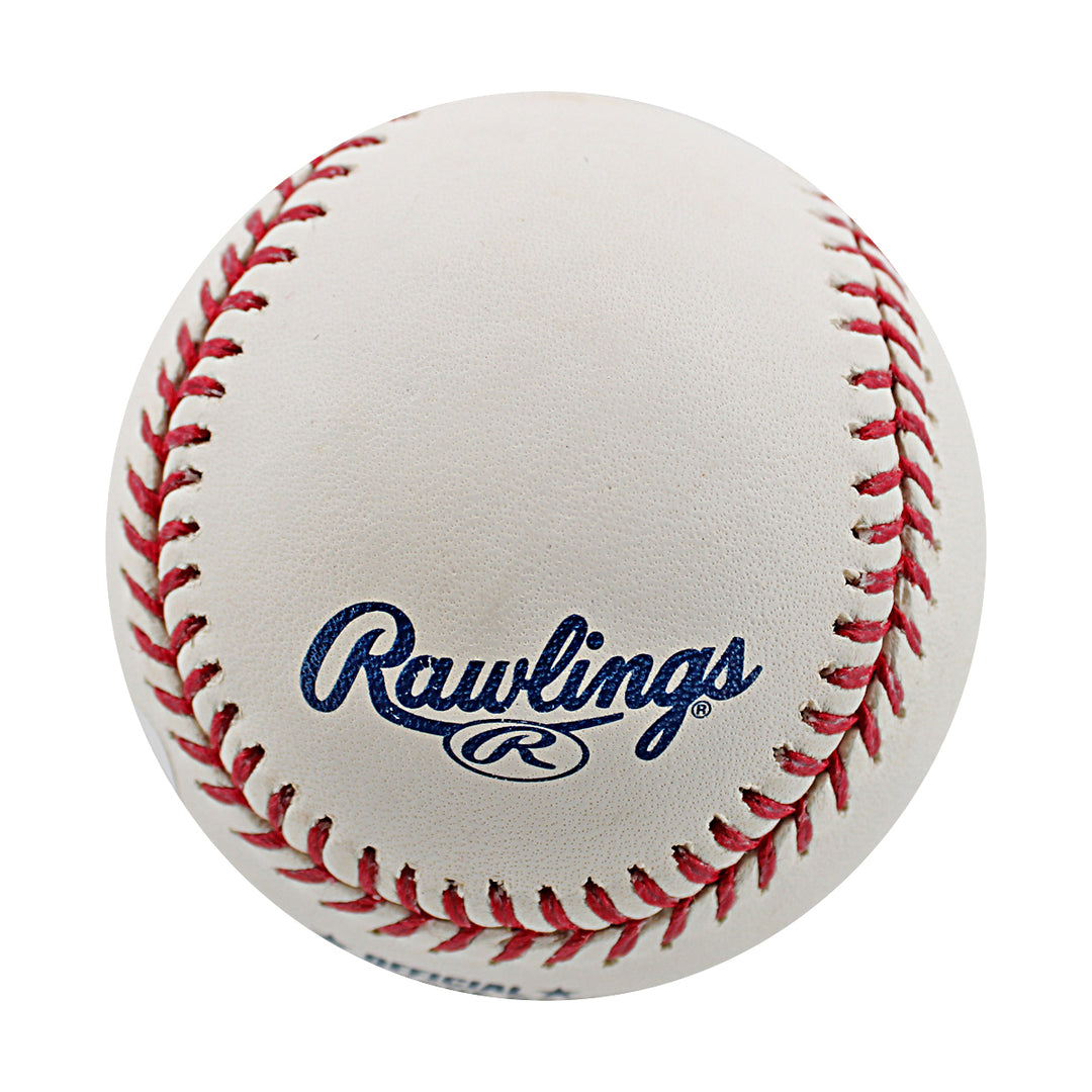 Steven Matz Mets Rays Autographed OMLB Baseball JSA COA