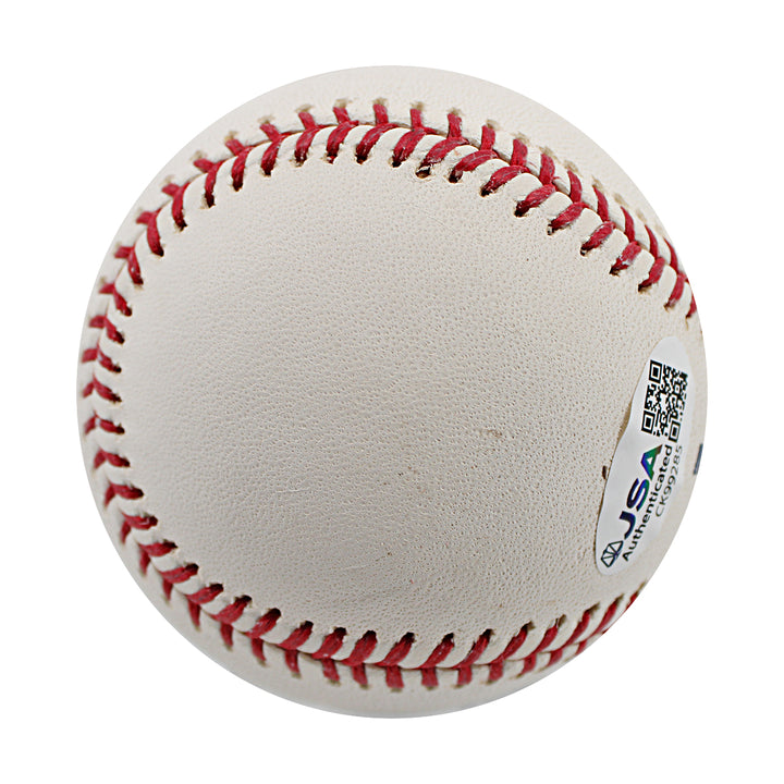 Joba Chamberlain New York Yankees Autographed OMLB Baseball JSA COA