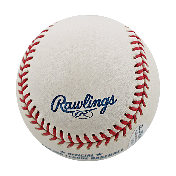 Duaner Sanchez New York Mets Autographed OMLB Baseball JSA COA