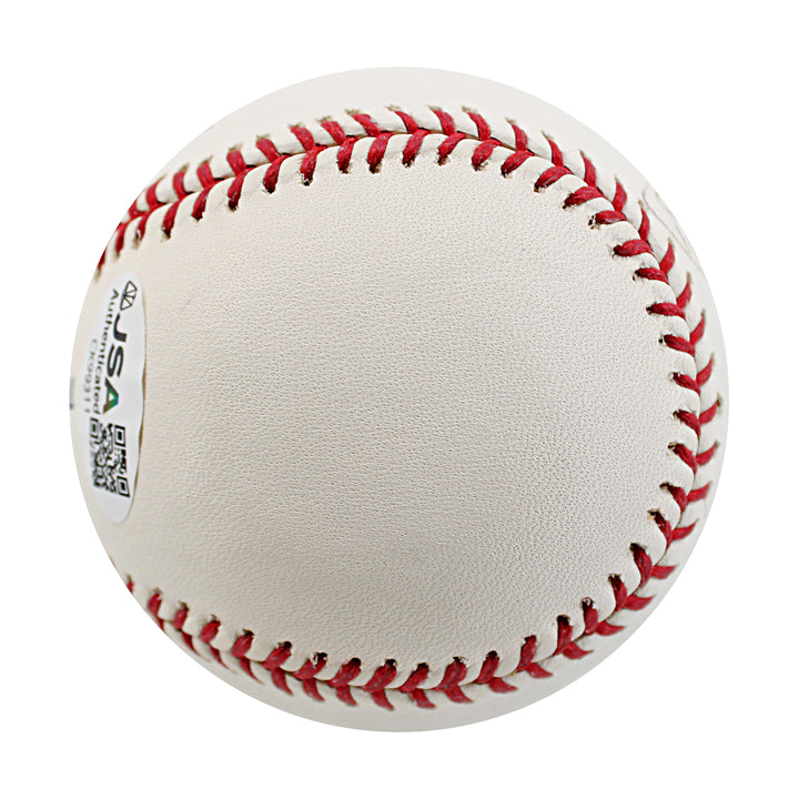 Duaner Sanchez New York Mets Autographed OMLB Baseball JSA COA