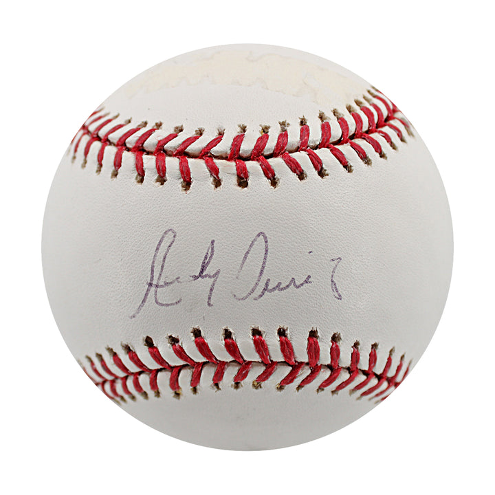 Andy Phillips New York Yankees Autographed OMLB Baseball JSA COA