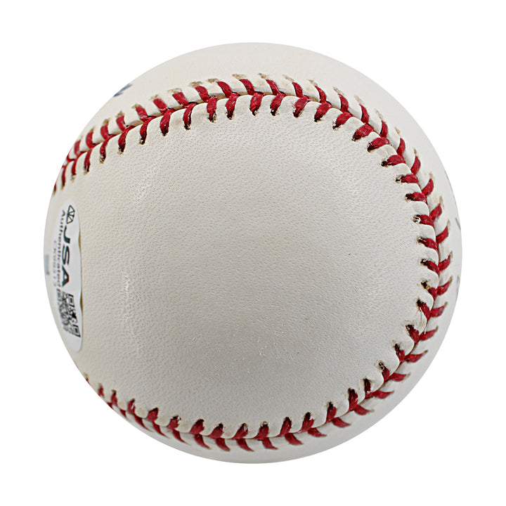Enrique Wilson New York Yankees Autographed OMLB Baseball JSA COA