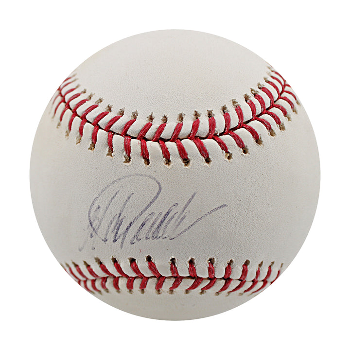 Jorge Posada New York Yankees Autographed 2009 Logo OMLB Baseball JSA COA