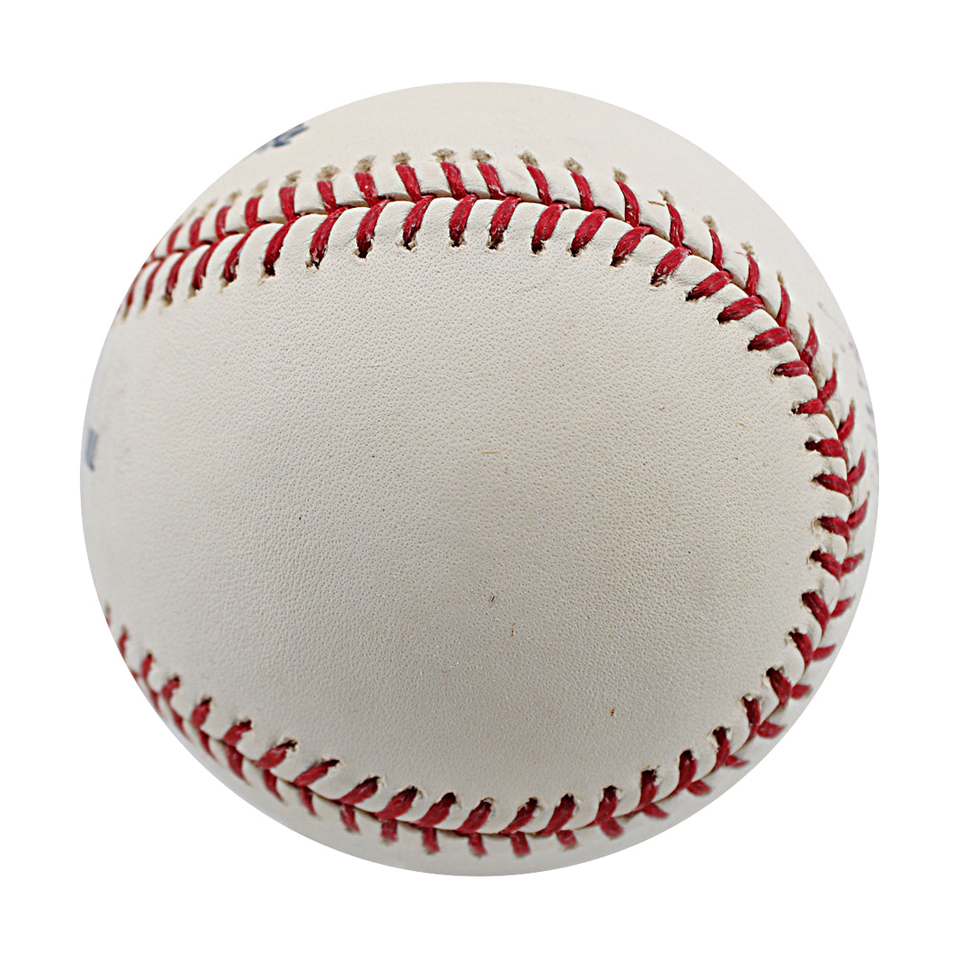 Jorge Posada New York Yankees Autographed 2009 Logo OMLB Baseball JSA COA