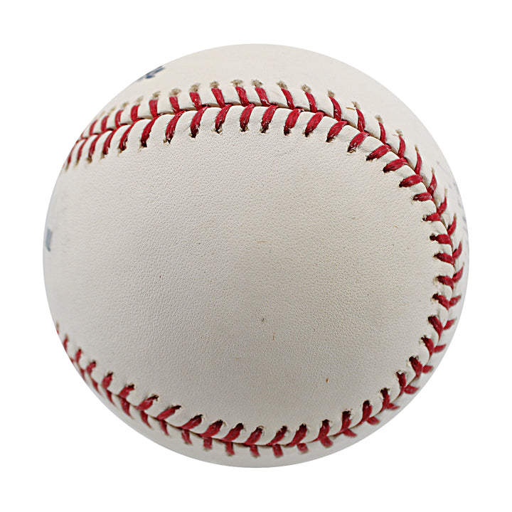 Jorge Posada New York Yankees Autographed 2009 Logo OMLB Baseball JSA COA
