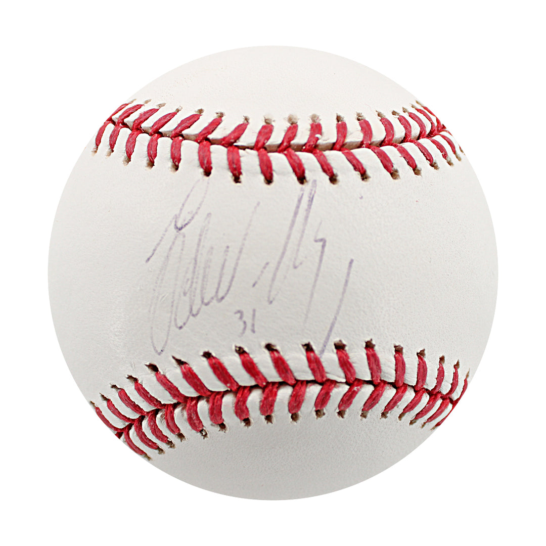 Edwar Ramirez New York Yankees Autographed OMLB Baseball JSA COA