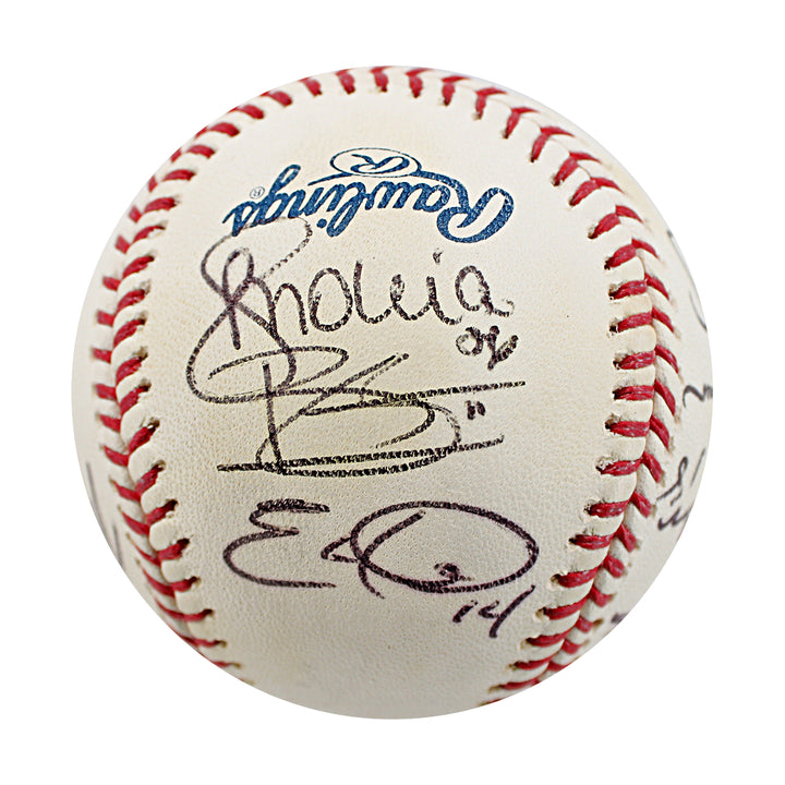 Jeter Pettitte Rivera 2009 New York Yankees Multi Signed OMLB Baseball 14 Autos JSA LOA