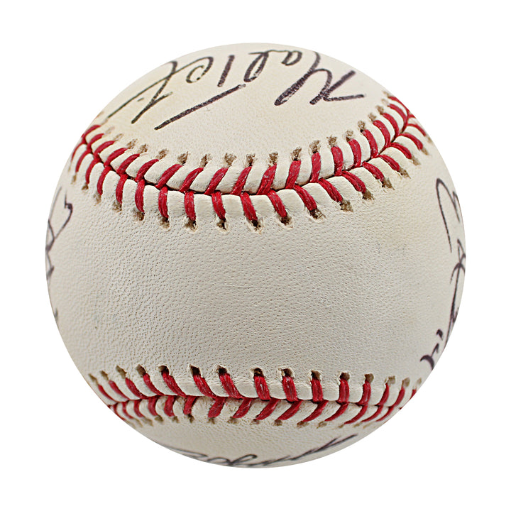 Jeter Pettitte Rivera 2009 New York Yankees Multi Signed OMLB Baseball 14 Autos JSA LOA