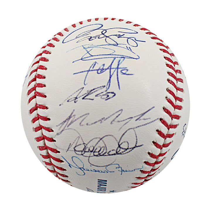 Jeter Rivera Sabathia 2013 New York Yankees Multi Signed OMLB Baseball 26 Autos JSA LOA