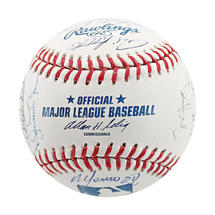 Jeter Rivera Sabathia 2013 New York Yankees Multi Signed OMLB Baseball 26 Autos JSA LOA