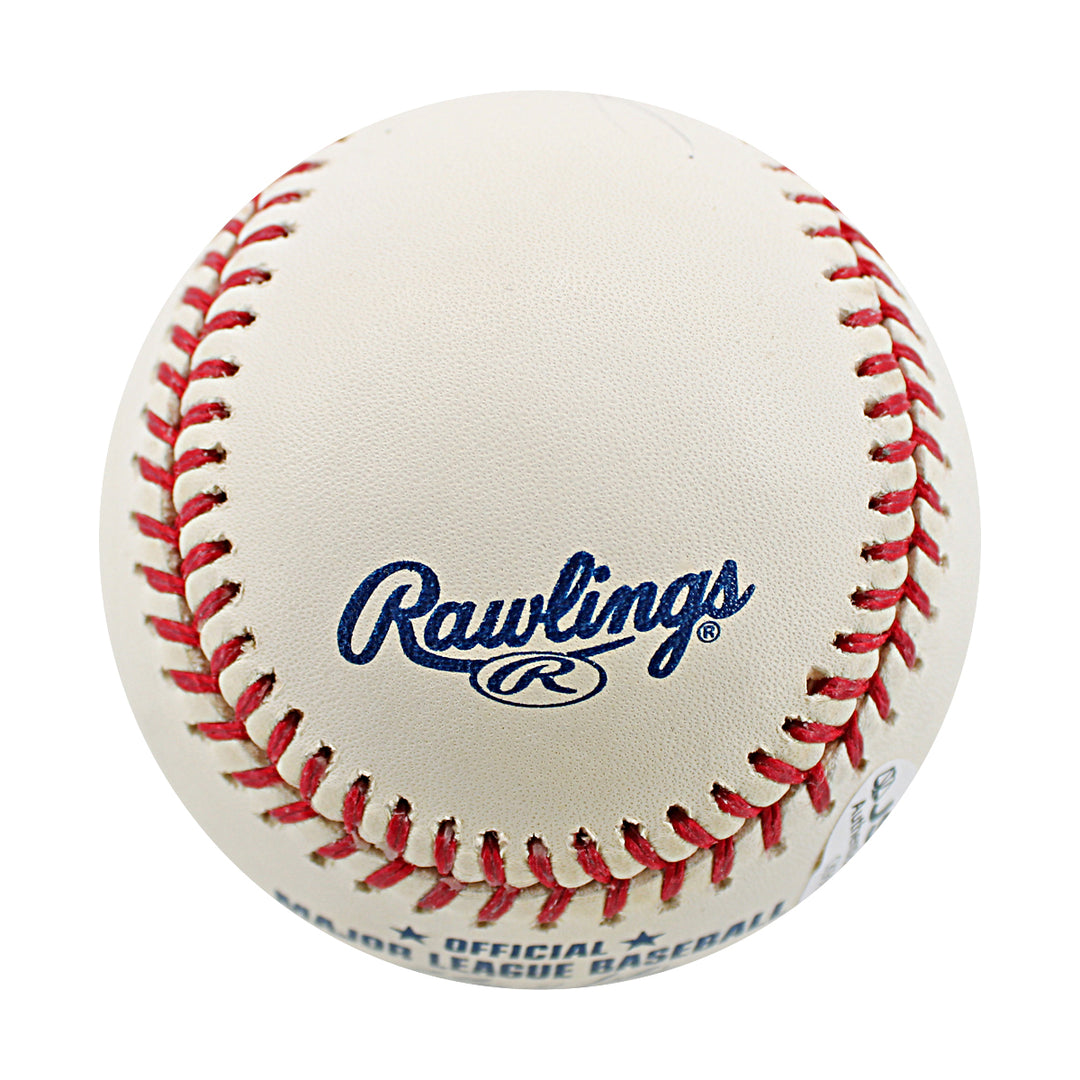 AJ Burnett Yankees Pirates Autographed OMLB Baseball JSA COA