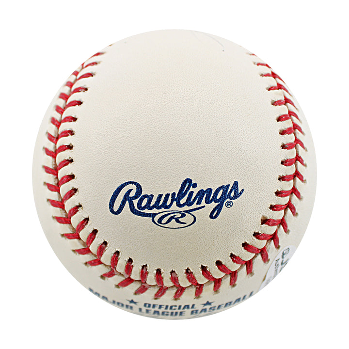 AJ Burnett Yankees Pirates Autographed OMLB Baseball JSA COA