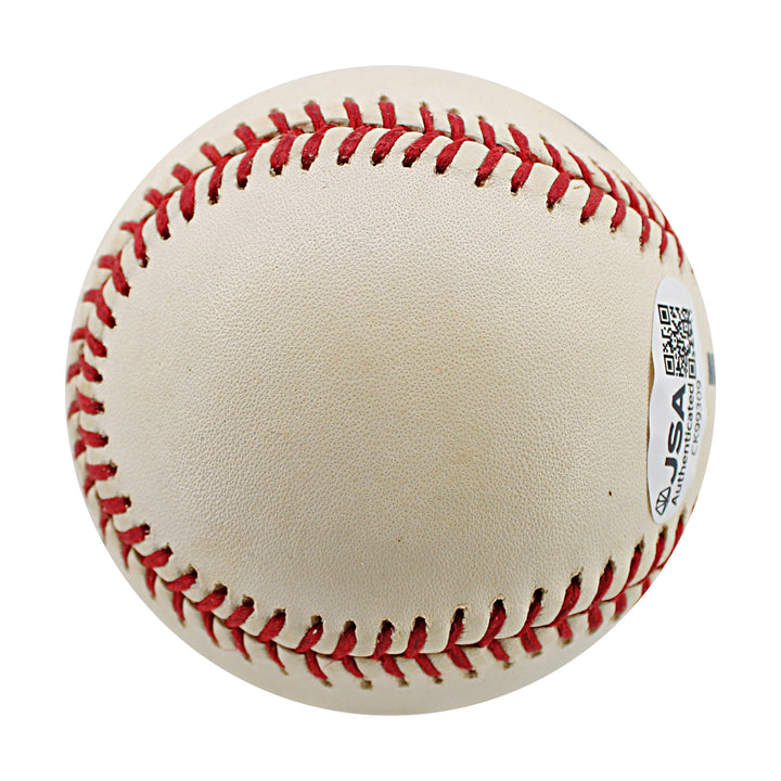 Jay Payton Mets Rockies Autographed OMLB Baseball JSA COA