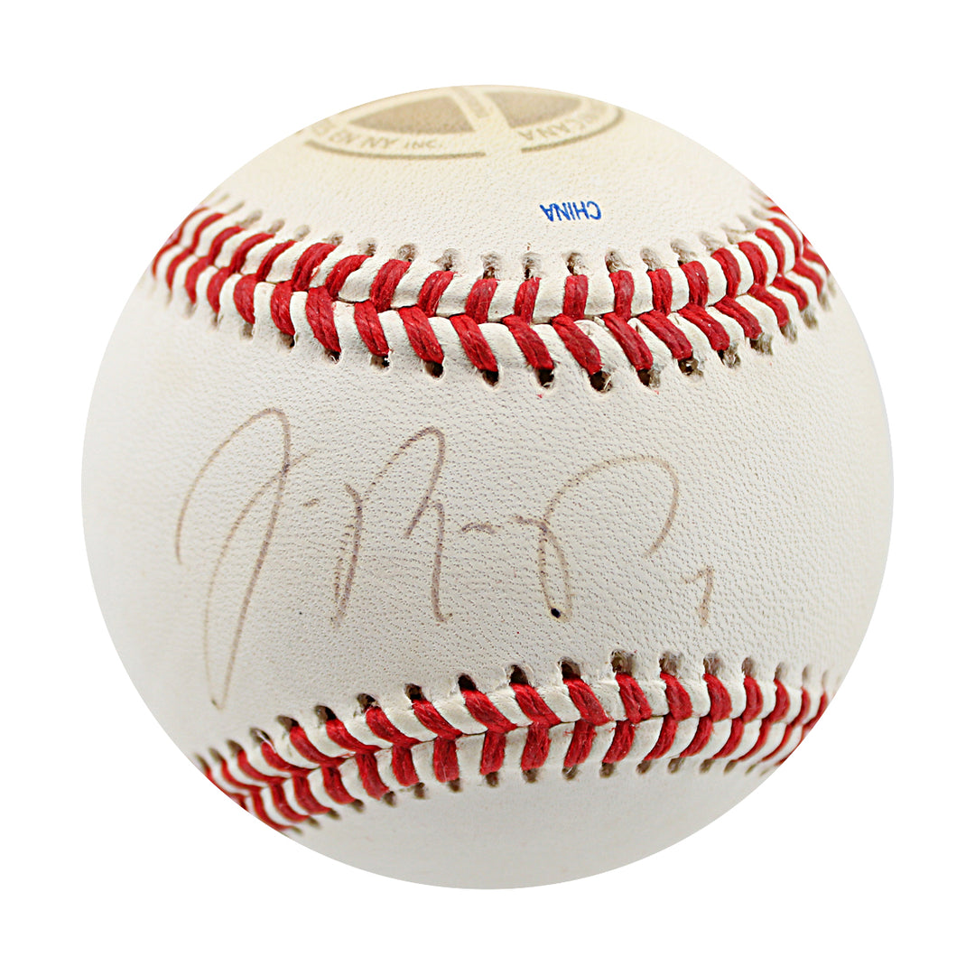 Jose Reyes New York Mets Autographed Official Legaue Baseball JSA COA