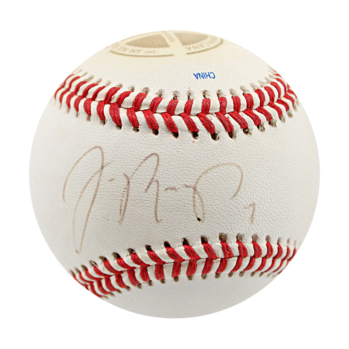 Jose Reyes New York Mets Autographed Official Legaue Baseball JSA COA