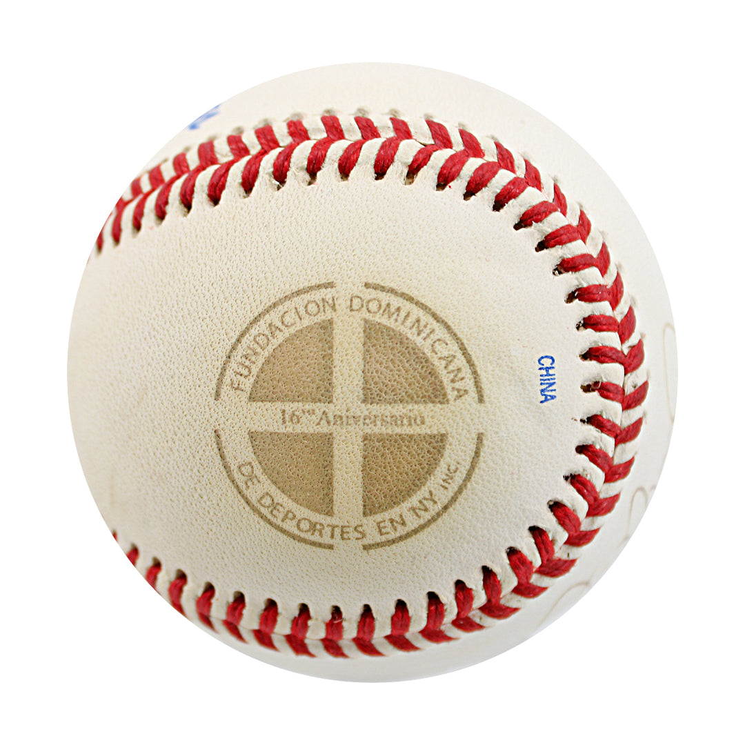 Jose Reyes New York Mets Autographed Official Legaue Baseball JSA COA