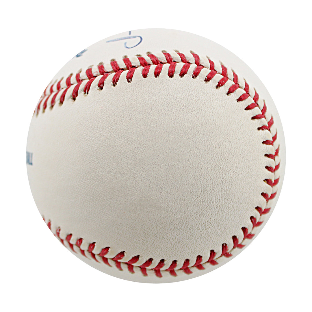 Miguel Cairo Rays Yankees Autographed OMLB JSA COA