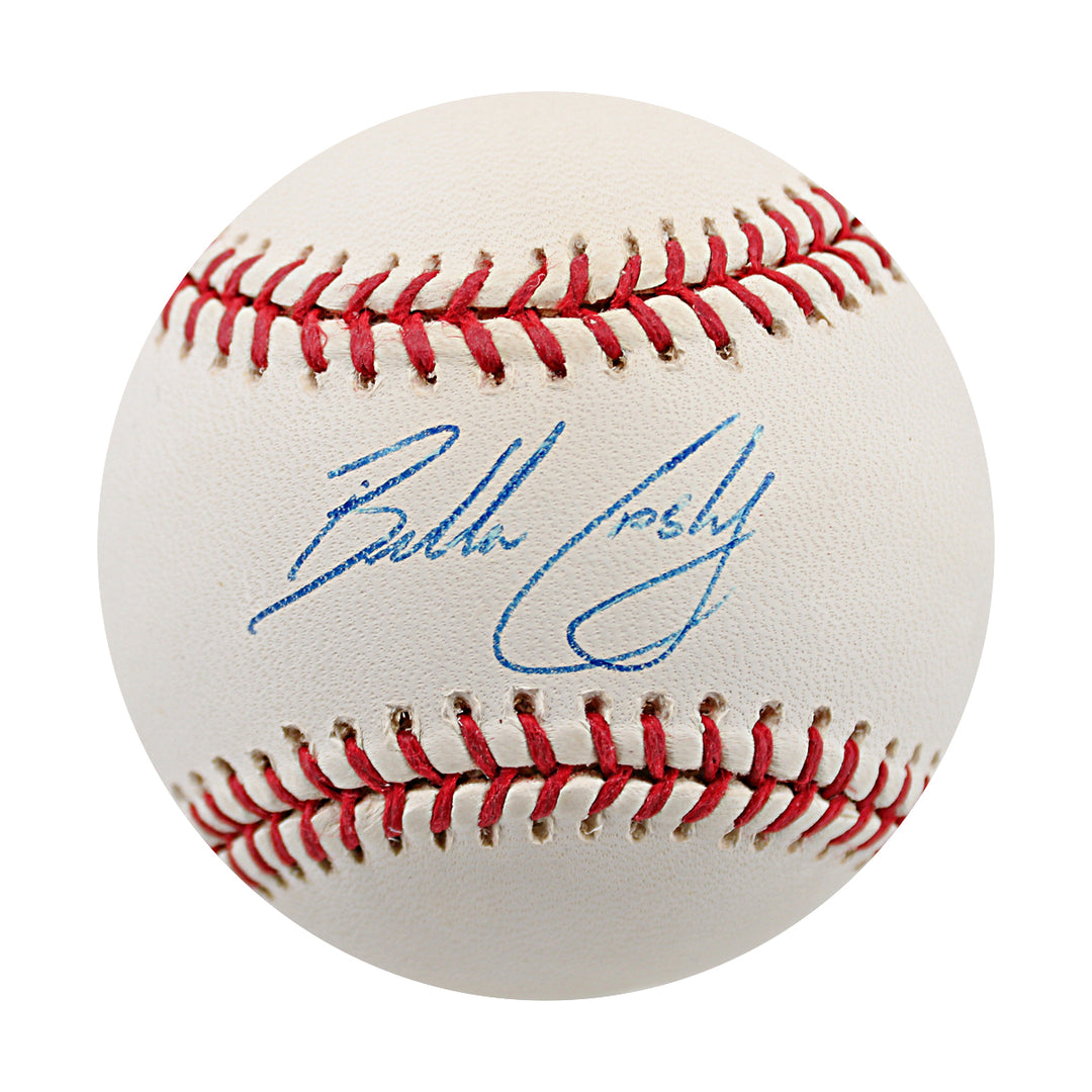 Bubba Crosby New York Yankees Autographed OMLB Baseball JSA COA
