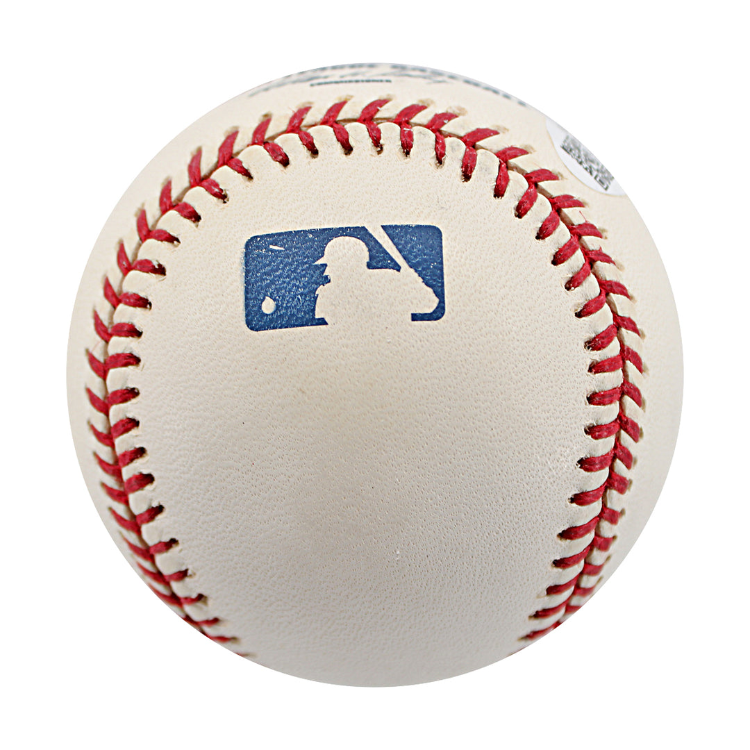 Bubba Crosby New York Yankees Autographed OMLB Baseball JSA COA