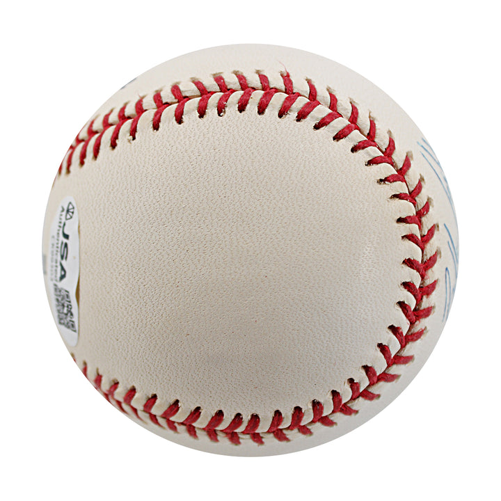 Bubba Crosby New York Yankees Autographed OMLB Baseball JSA COA