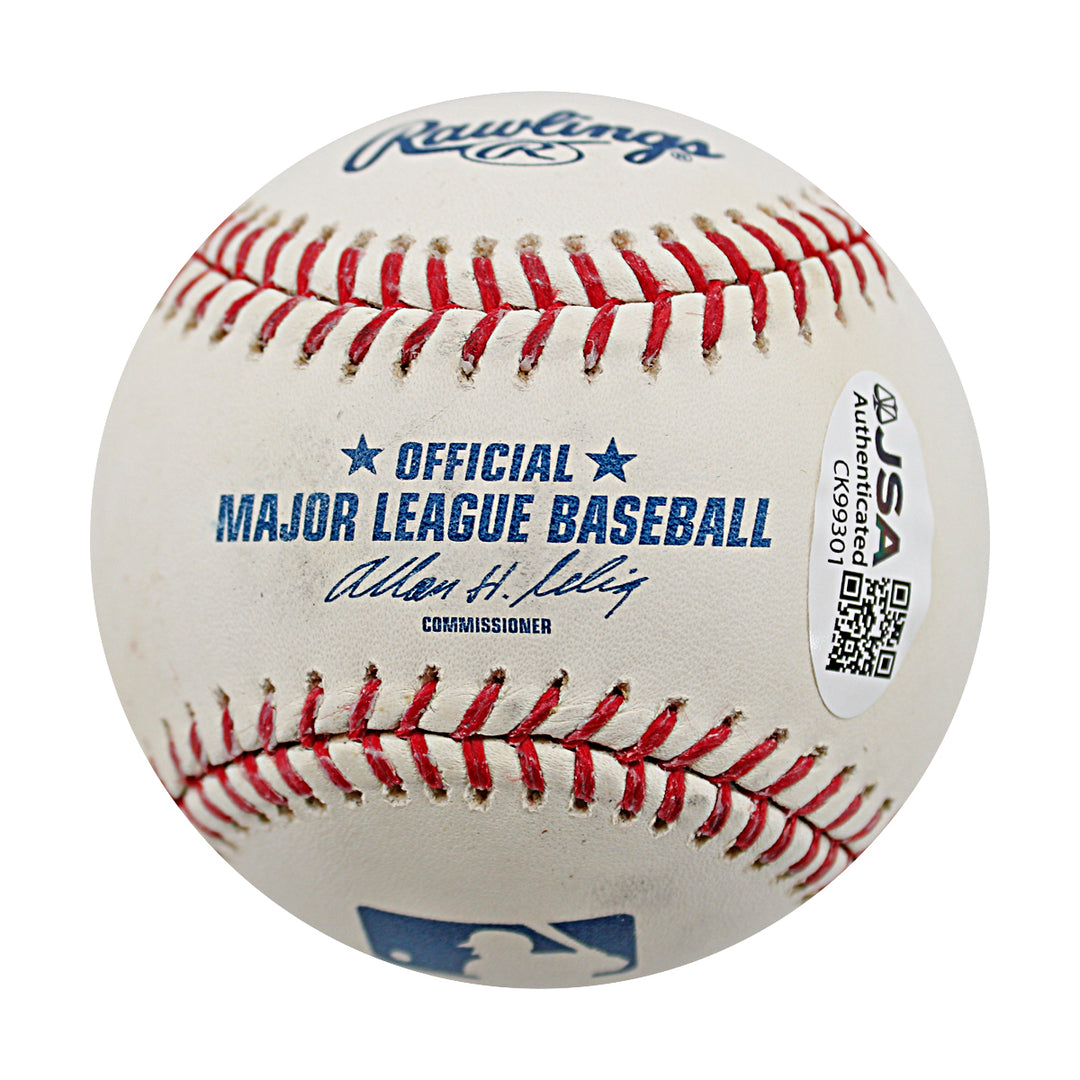 CC Sabathia New York Yankees Autographed OMLB Baseball JSA COA