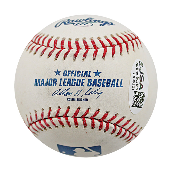 CC Sabathia New York Yankees Autographed OMLB Baseball JSA COA