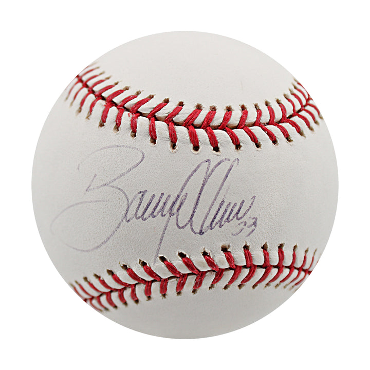 Bobby Abreu Yankees Angels Autographed OMLB Baseball JSA COA-2