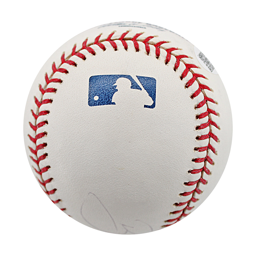 Bobby Abreu Yankees Angels Autographed OMLB Baseball JSA COA-2