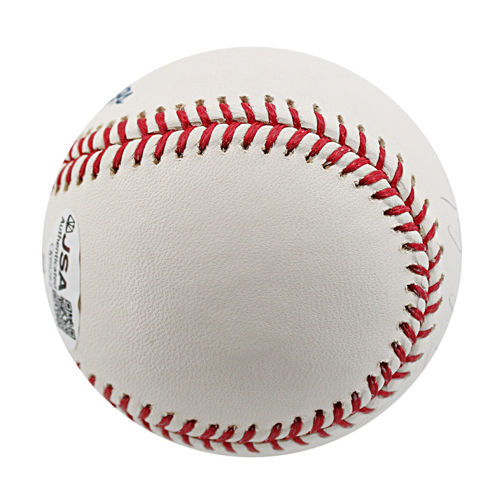 Joba Chamberlain New York Yankees Autographed OMLB Baseball JSA COA