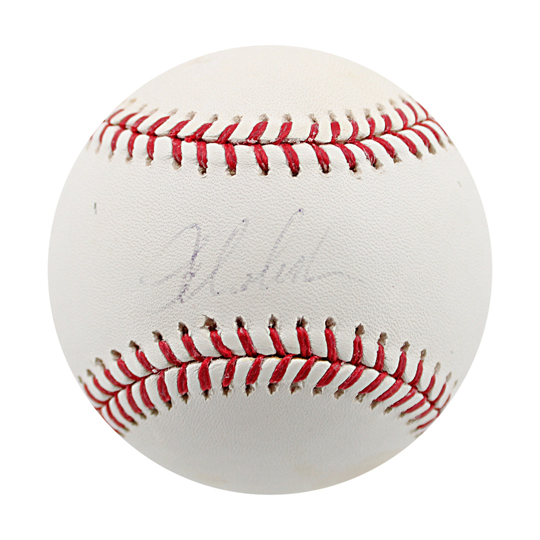 Joba Chamberlain New York Yankees Autographed OMLB Baseball JSA COA