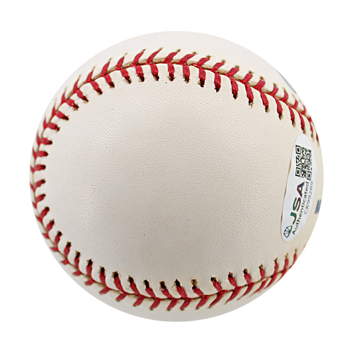 Shane Spencer New York Yankees Autographed OMLB Baseball JSA COA