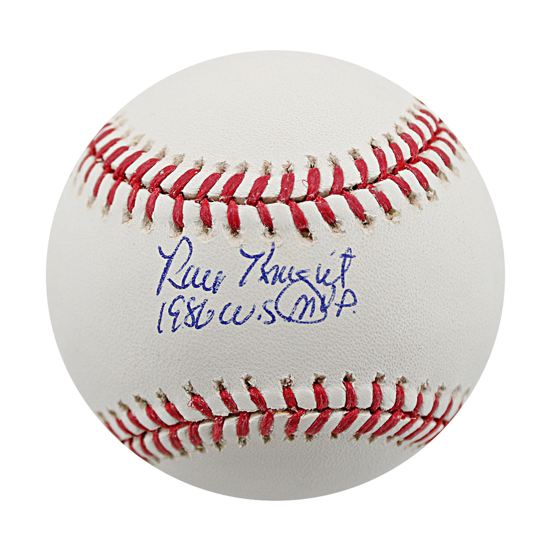 Luis Sojo New York Yankees Autographed OMLB Baseball JSA COA