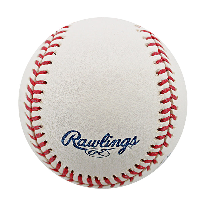 Luis Sojo New York Yankees Autographed OMLB Baseball JSA COA